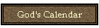 God's Calendar